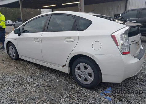 2011 Toyota Prius Two from USA, damaged, VIN JTDKN3DUXB1370460